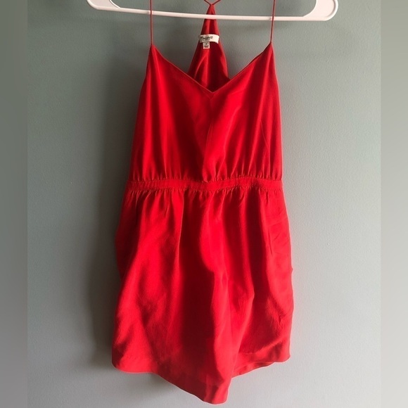 Madewell Red Mini Dress - Picture 2 of 11